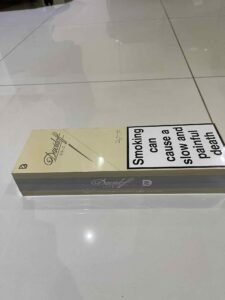 Davidoff Classic Gold Australia pack back with Australian health warning