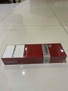 Dunhill Red cigarettes Australia pack back with Australian health warning