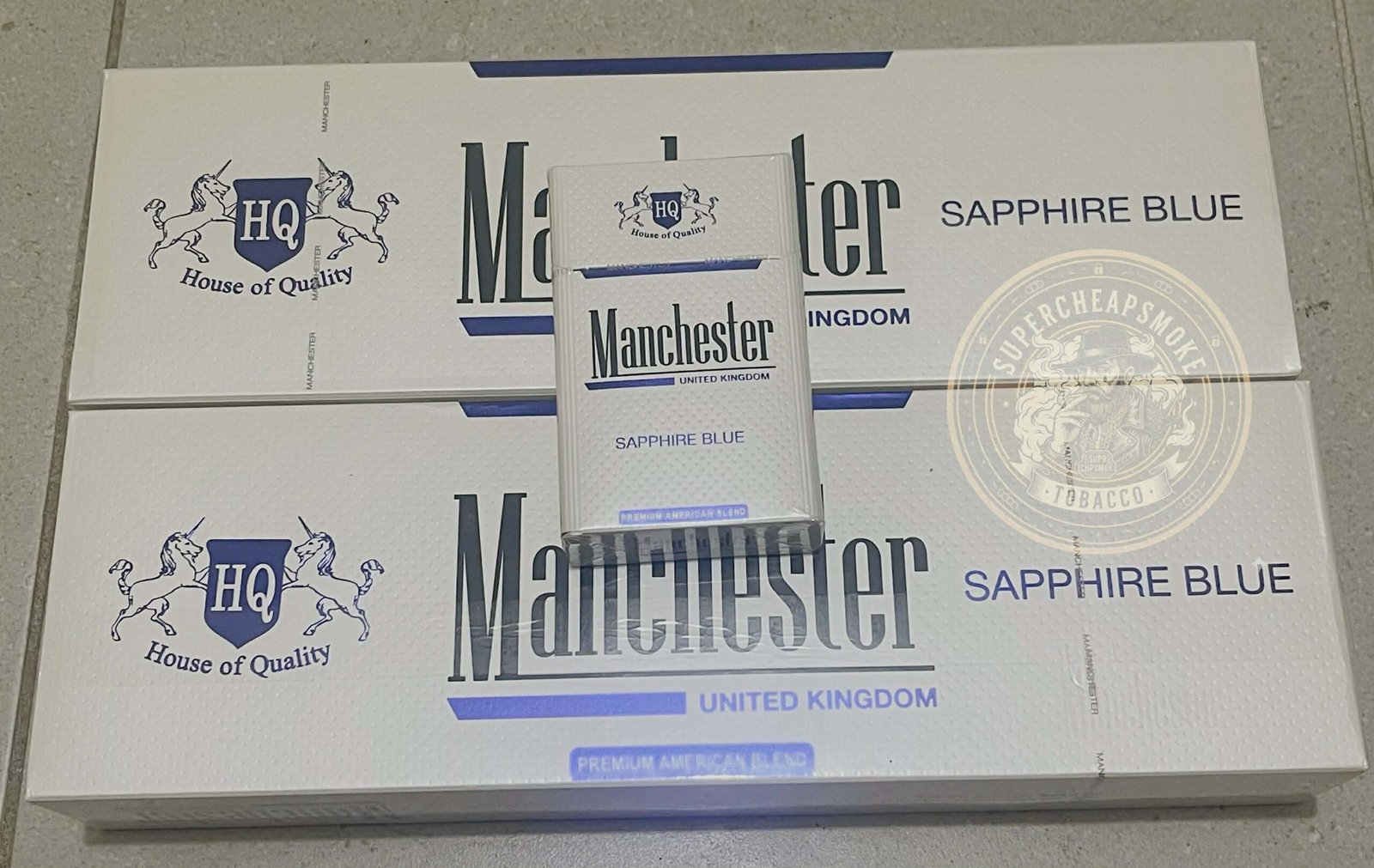 Manchester Sapphire Blue original Manchester Sapphire Blue original