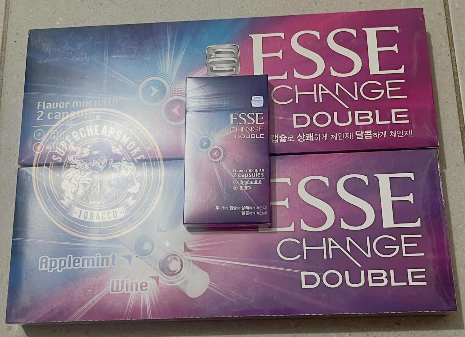 Esse Change double applemint wine Esse Change double applemint wine