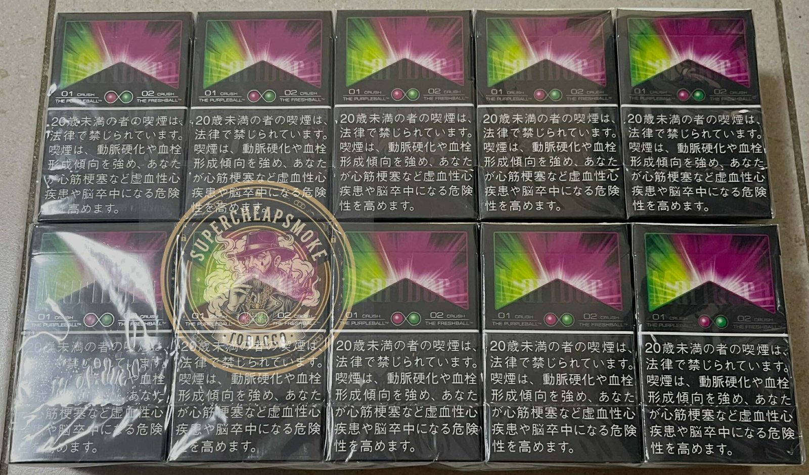 Marlboro Japanese purple brust Marlboro Japanese purple brust